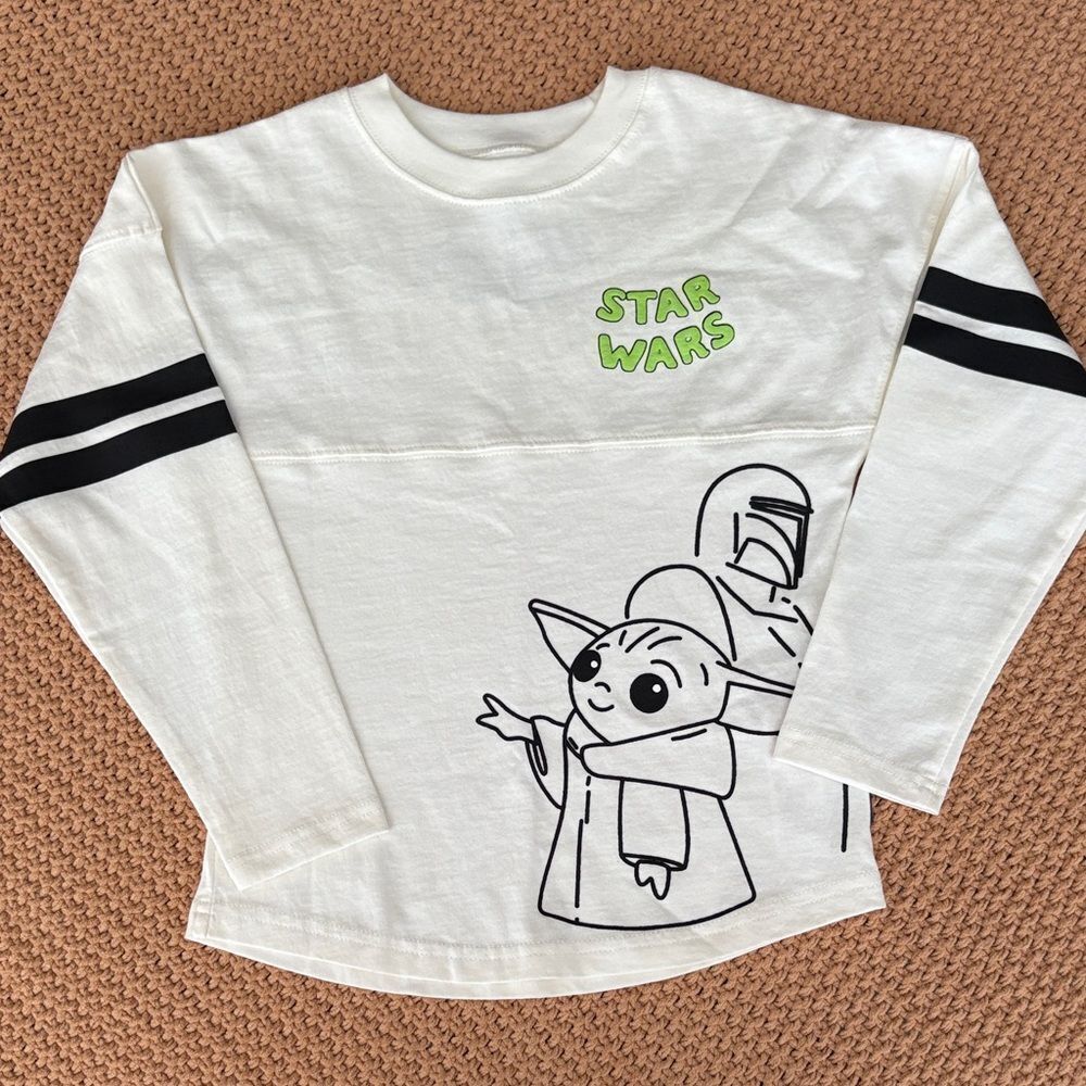 NWOT Disney Parks Star Wars Kids Mandalorian Chose Your Path Spirit Jersey